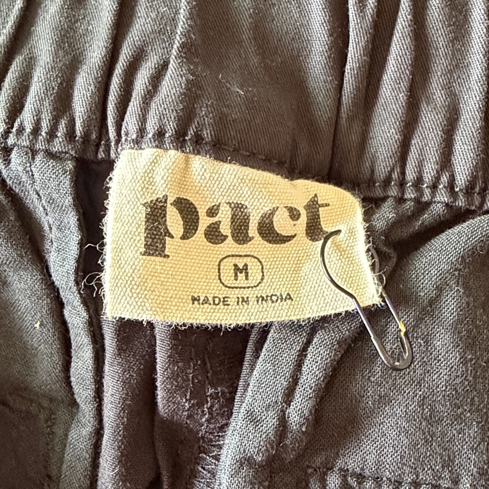 Pact Men's Boulevard Brushed Twill Pant Black - Picture 6 of 7
